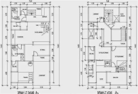 Contoh Denah Rumah 4 Kamar yang nyaman | ARSITEK INDO ...