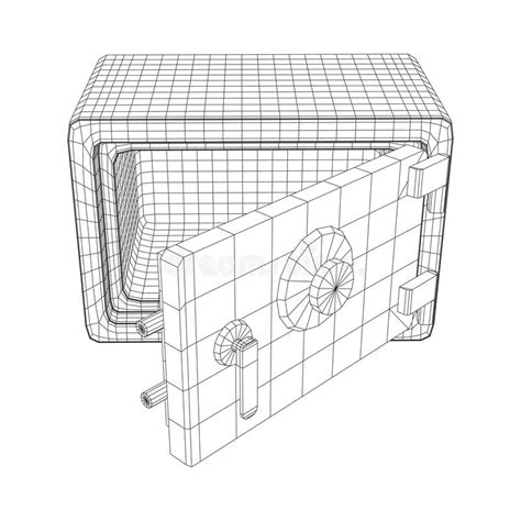 Bank Vault Safe Vector Stock Vector Illustration Of Frame 152030519