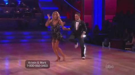 Kristin Cavallari And Mark Ballas Dancing With The Stars Cha Cha Youtube