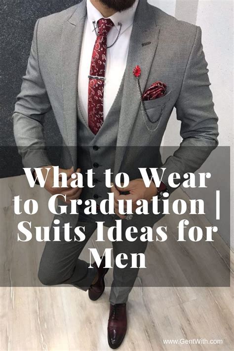 What To Wear To Graduation Suits Ideas For Men Gent With