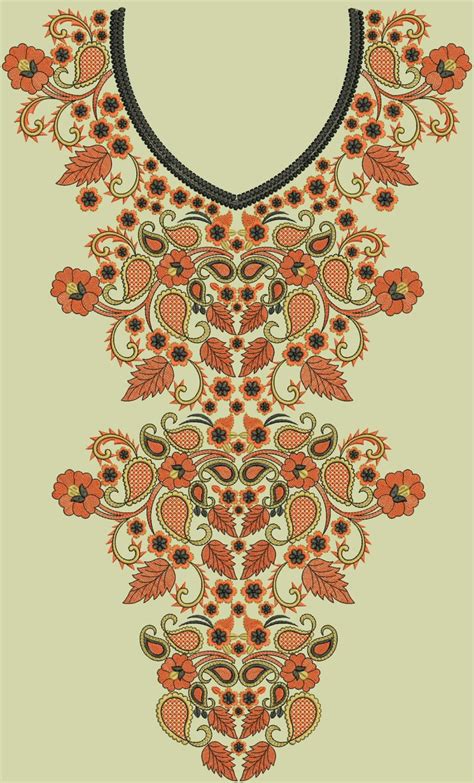 Blue floral machine embroidery design download this design. Embdesigntube: Heavy Long Neck Embroidery Designs