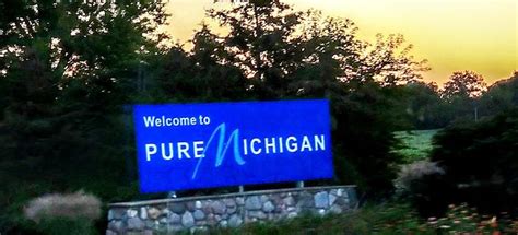 Pure Michigan Sign Pure Michigan Pure Products Michigan