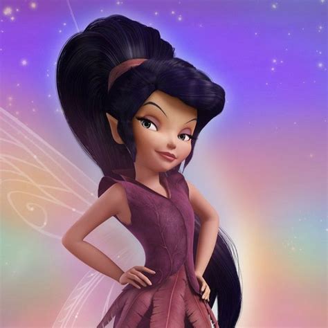 Vidia Is A Fast Flying Talent Fairy She Has Long Black Hair In The