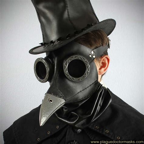 Steampunk Bubonic Plague Doctor Mask Costume International Shipping