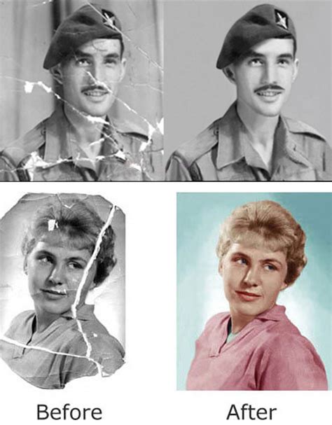 My Professional Photo Restoration Service Can Repair Your Treasured