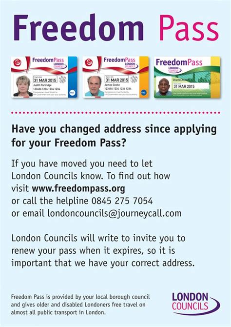 It is not a favour bestowed on disabled people and should not be treated as such. Freedom Pass holders reminded to update their address ...