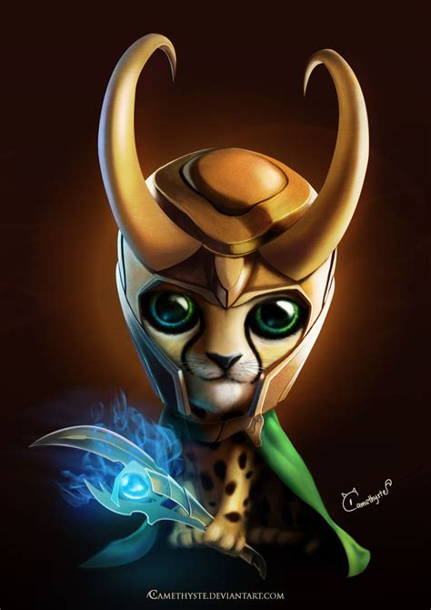 A fanfiction writer 3 days ago. Loki Baby Cheetah by Camethyste on deviantART | Loki ...