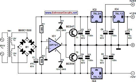 Application note 66 is a compendium of power circuits from the first five years of linear this application note contains circuits that can power most any system you can imagine, from desktop computer systems to micropower systems for. Electrinic and circuit: Triple Power Supply