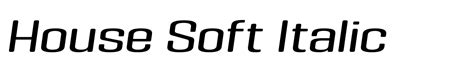 House Soft Italic Font Webfont And Desktop Myfonts