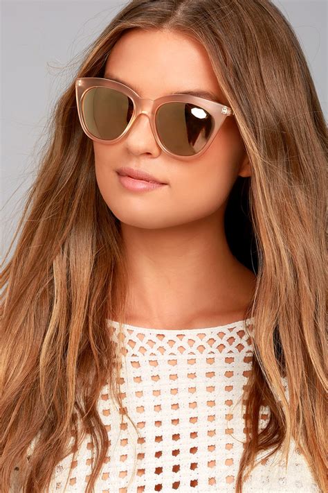 Le Specs Halfmoon Magic Matte Sunglasses Cat Eye Sunglasses Lulus