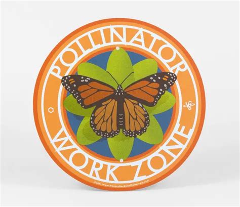 Pollinator Work Zone Monarch By The Victory Garden Of Tomorrow