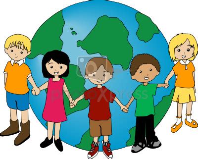vector unity children stock vector | PhotoXpress - Clip ...