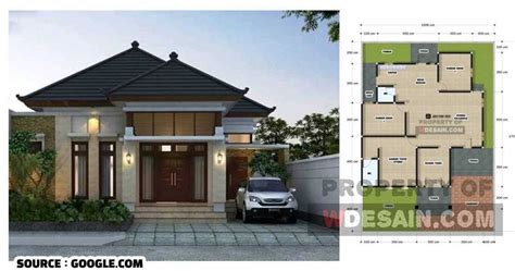 Denah rumah minimalis ukuran 6x12 meter 1 lantai 2 kamar tidur + tampak depan. Tampak Depan Rumah Minimalis Terbaru 1 Lantai - DESAIN ...