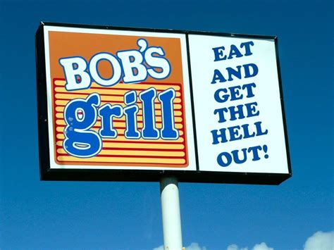 Bob's Grill - Eat And Get The Hell Out - Restaurant - Swansboro - Kill