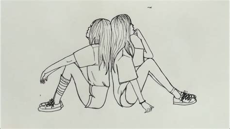 Best Friend Drawings Easy For Beginners Hot Sex Picture