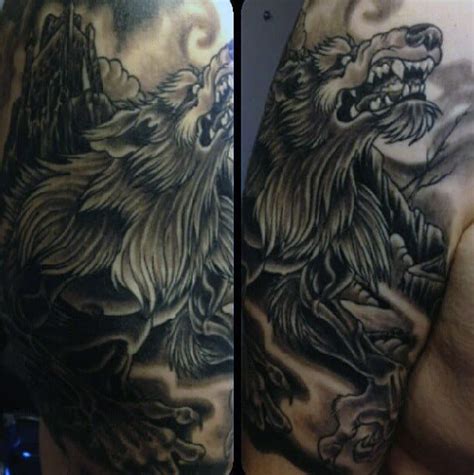 80 werewolf tattoos for men 80 Werewolf Tattoo Designs For Men - Full Moon Folklore