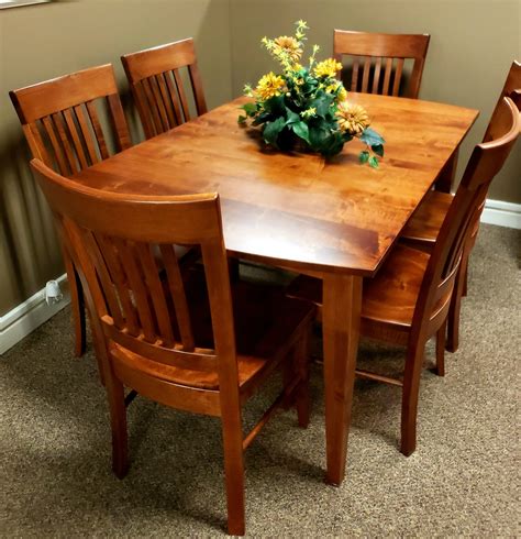 Now you can save your money and at the same time enjoy luxury by exploring the varied solid wood dining room chairs ranges at alibaba.com. Amish Made Solid Maple Dining Room Set | Door County Furniture