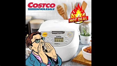 Hot Deal COSTCO Tiger 5 5 Cup Micom Rice Cooker Made In Japan YouTube