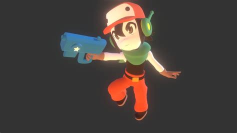 Chibi Quote Cave Story Buy Royalty Free 3d Model By Qubits
