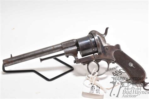 Antique Handgun Unknown Model Lefaucheux Type 11mm Pinfire Six Shot