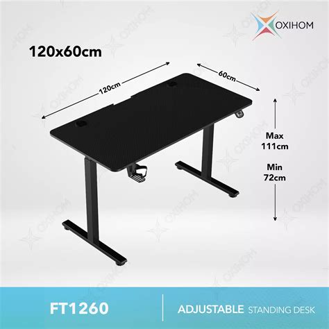 Jual Oxihom Meja Belajar Kerja Hidrolik Naik Turun Oxihom FT Series