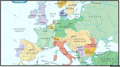 Europe Before And After World War 1 Maps On The Web