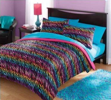 Sure to brighten up any room! Zebra Print Bedding: Bedroom Decor Ideas
