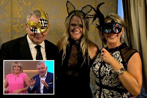 This Mornings Eamonn Holmes And Ruth Langsford Pose In Masks At A Sex Party After Enjoying