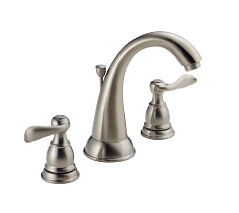 As the #1 faucet brand in north america, moen offers a diverse selection of thoughtfully designed kitchen and bath faucets, showerheads, accessories, bath safety products, garbage disposals and kitchen sinks for residential and commercial applications each delivering the best possible combination of meaningful innovation, useful features, and lasting value. Delta Faucet 35996LFBN-ECO Windemere Brushed Nickel Two ...