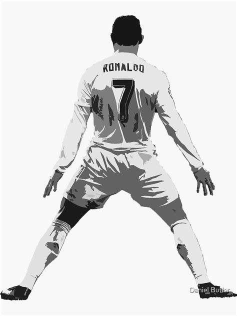 Cristiano Ronaldo Iconic Celebration Sticker For Sale By Daniel