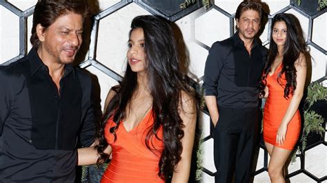 Shahrukh khan was born on 2 november 1965 in new delhi, india. Shah Rukh Khan With HOT Daughter Suhana Khan At Gauri Khan ...