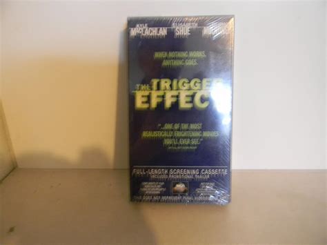 Trigger Effect Vhs Amazon De Elisabeth Shue Kyle Maclachlan Dermot Mulroney Dvd Blu Ray