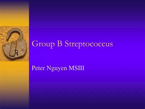 Ppt Group B Streptococcus Powerpoint Presentation Free Download Id