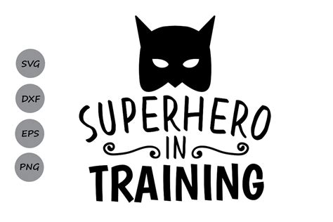Download Superhero in Training SVG Graphic by CosmosFineArt ...