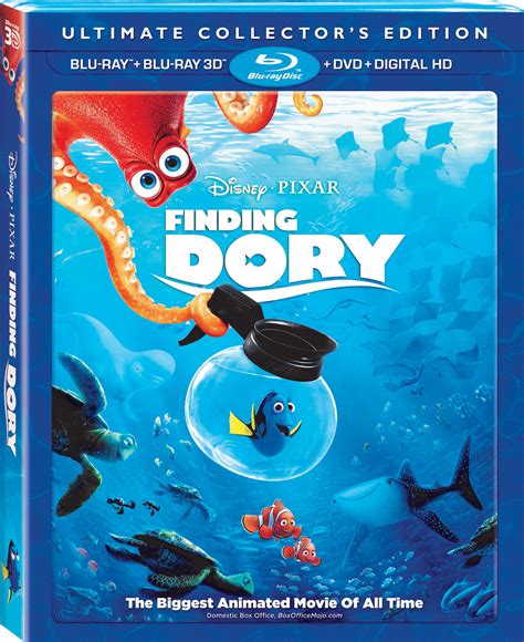 Finding Dory 3d Blu Ray
