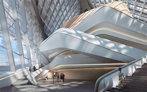 Zaha Hadid Architects Unveils Stunning Cultural Center In Southern