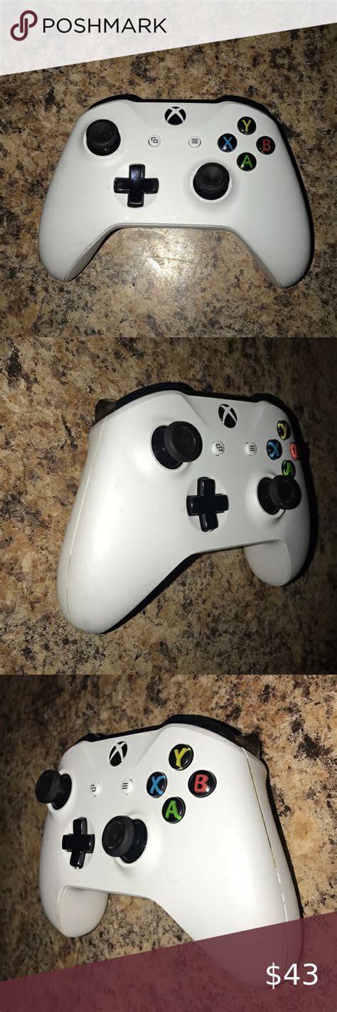 Microsoft Wireless Controller For Xbox One White Wireless