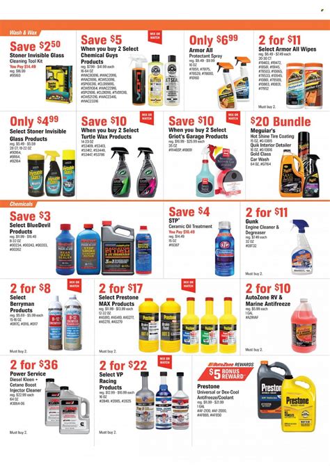 Autozone Weekly Ad Flyer Specials September 20 to October 17, 2022