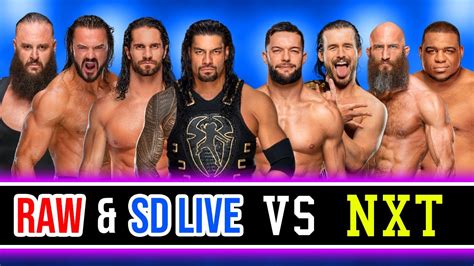 Nxt Vs Raw Smackdown Wwe Survivor Series Youtube