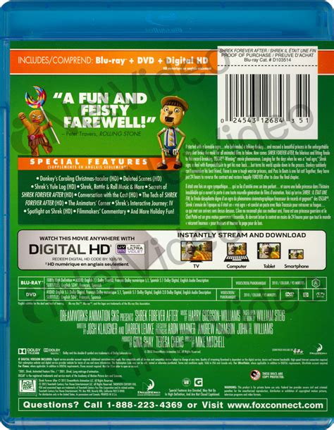 Shrek Forever After The Final Chapter Blu Ray Dvd Digital Hd