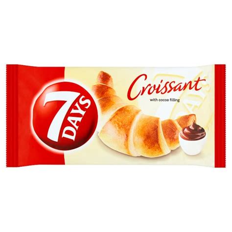 Enjoy the trip without worrying about the distance. 7 Days Croissant s kakaovou náplňou 60 g - Tesco Potraviny