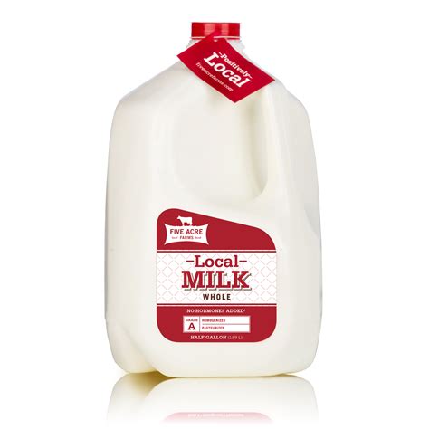 Whole Milk Gallon Five Acre Farms