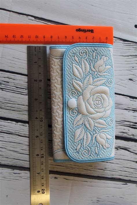 Wallet Machine Embroidery Designs In The Hoop Purse Phone Etsy