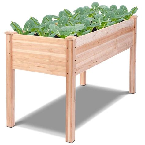 Giantex Raised Garden Bed Kit Elevated Planter Box For Vegetables