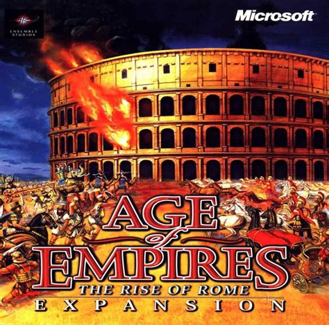 Age Of Empires The Rise Of Rome 1998 Windows Box Cover Art Mobygames