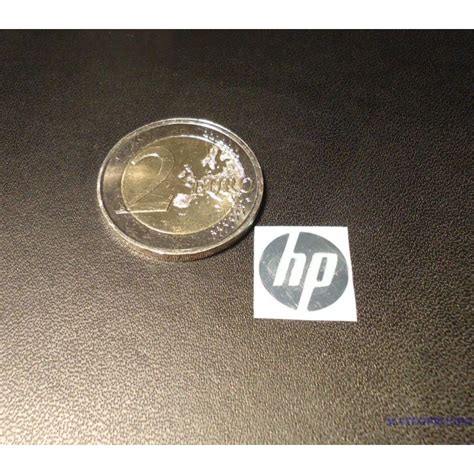 Hp Label Sticker Badge Logo Metal Chrome