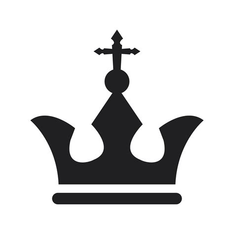 King Crown Silhouette 2494235 Vector Art At Vecteezy