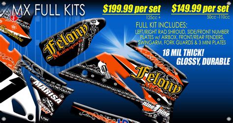 Motocross Full Kits Nineonenine Designs