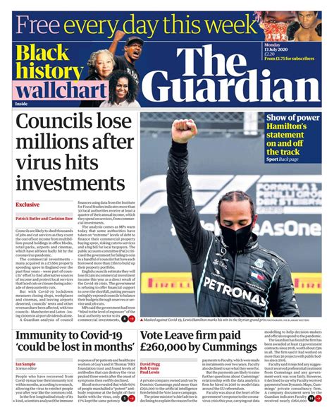 The Guardian July Newspaper Get Your Digital Subscription
