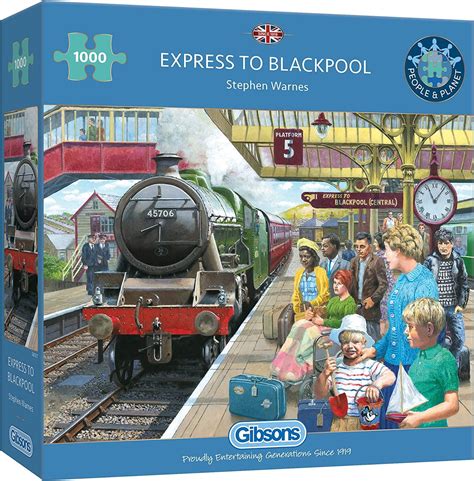 Gibsons Express To Blackpool Jigsaw Puzzle 1000 Pieces Pdk